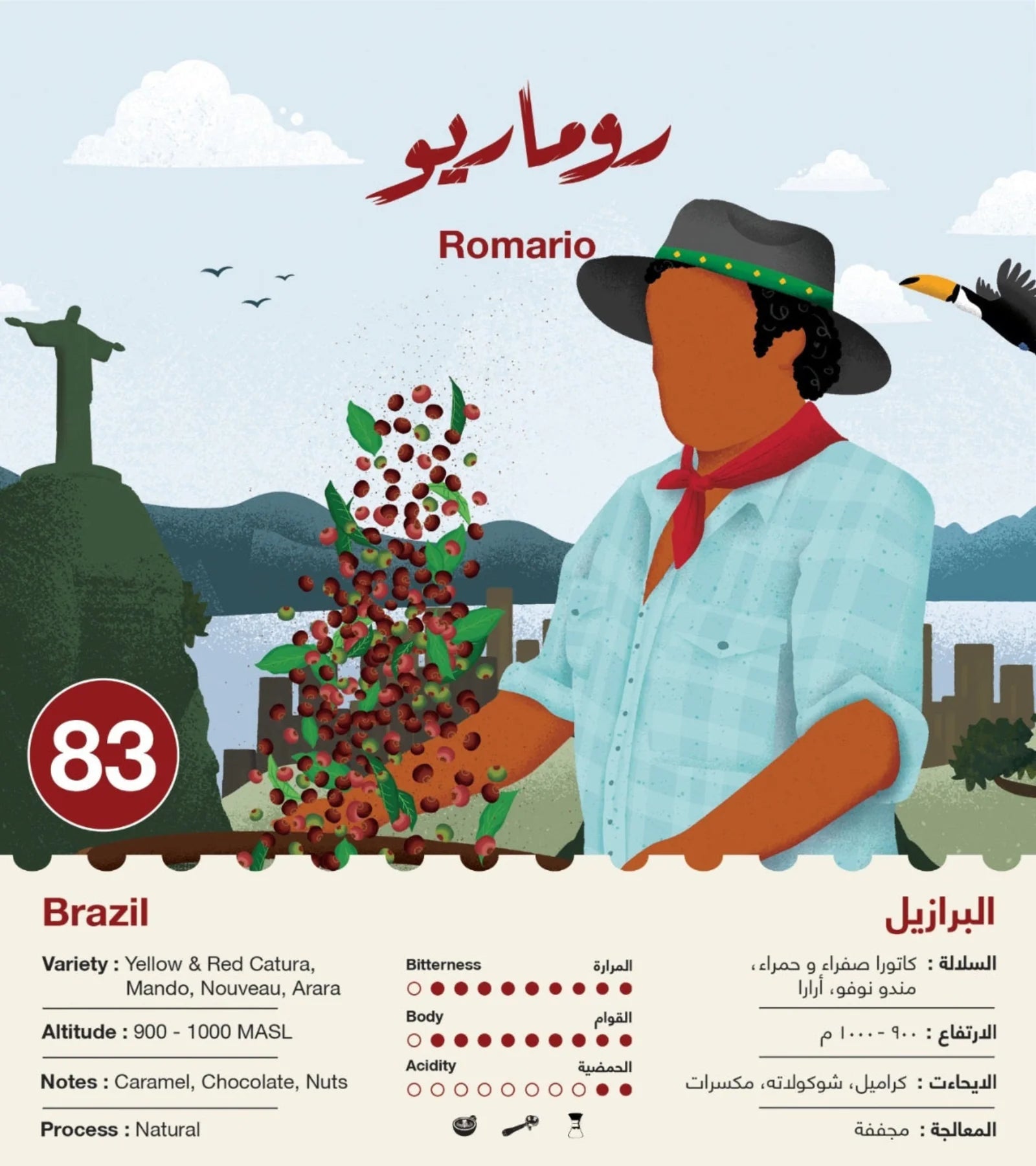 250g Brzail Romario - روماريو - البرازيل