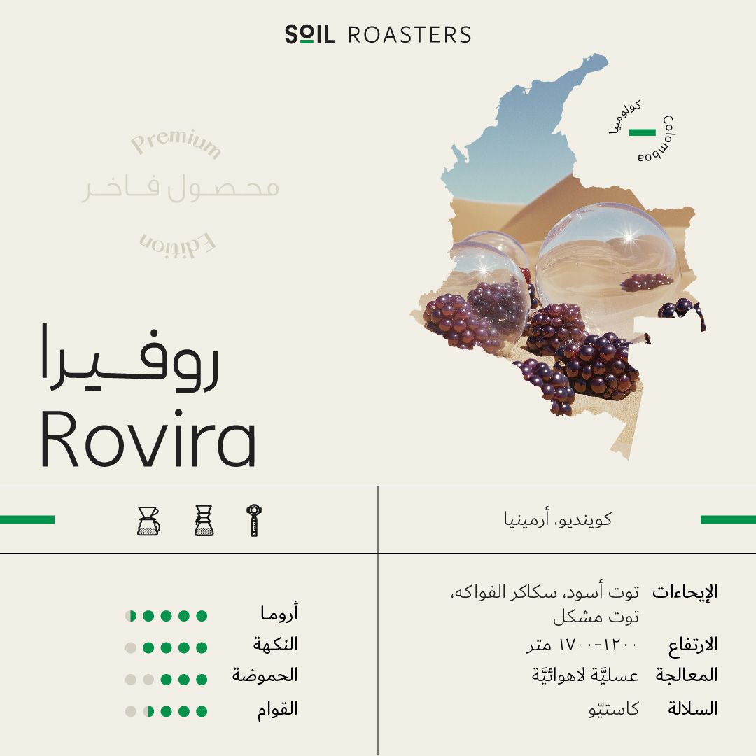 250g Colombia Rovira - روفيرا - كولومبيا
